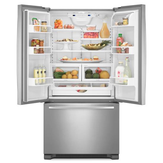 Jennair JFC2290VEM Cabinet Depth French Door Refrigerator With Internal Dispenser, 72"(H)