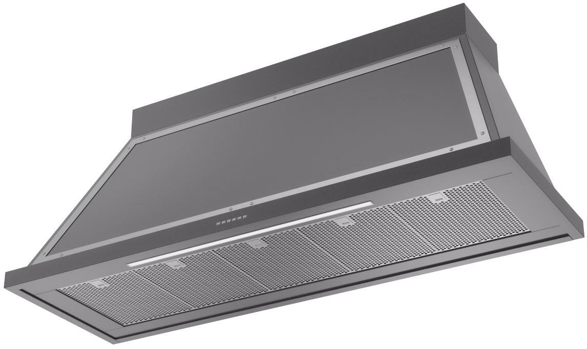 Ilve UANB60MGC Nostalgie 60 Inch Matte Graphite Wall Mount Range Hood