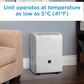 Danby DDR040EBWDB Danby 40 Pint Dehumidifier