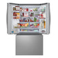 Lg LRRXC2606S 26 Cu. Ft. Counter-Depth Max™, French Door Refrigerator, With Craft Ice™