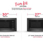 Frigidaire GMBS3068BD Frigidaire Gallery 2.2 Cu. Ft. Built-In Microwave