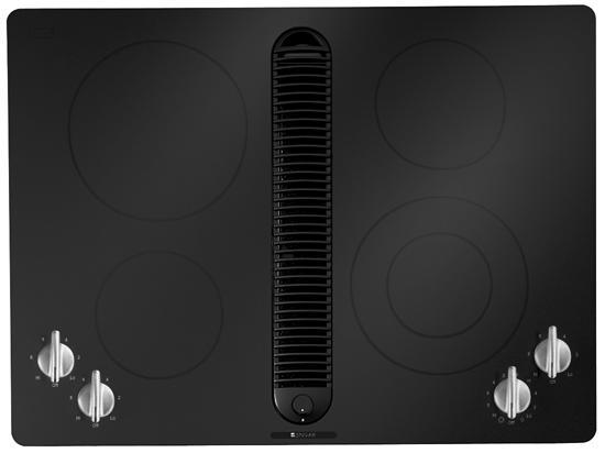 Jennair JED8430BDB 30" Designer Line Electric Radiant Downdraft Cooktop