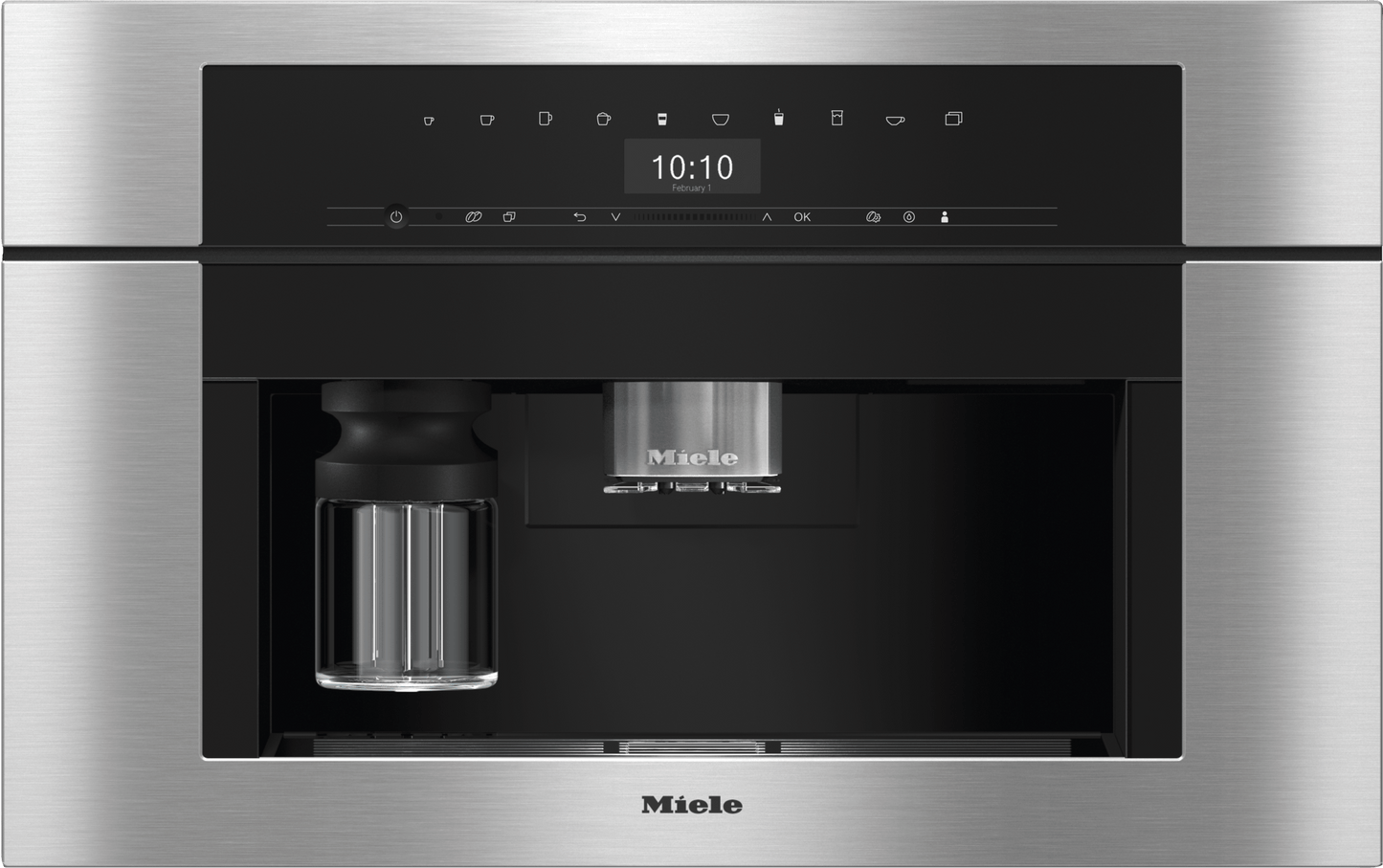 Miele CVA7370CTS Cva 7370 - Built-In Coffee Machine In A Perfectly Combinable Design With Patented Cupsensor For Perfect Coffee.