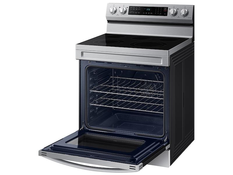 Samsung NE63D6511SR 6.3 Cu. Ft. Smart Freestanding Energy Star® Certified Electric Range With Air Fry In Stainless Steel