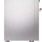 Ilve UP36FNMPSSP Nostalgie Ii 36 Inch Dual Fuel Natural Gas Freestanding Range In Stainless Steel With Copper Trim