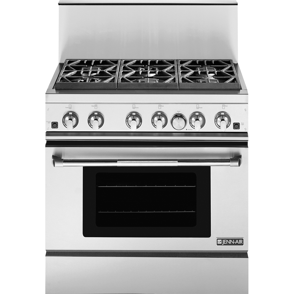 Jennair PRG3610LP 36" Pro-Style® Gas Range With Convection Ranges Jenn-Air