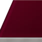 Ilve UAM150BU Majestic 60 Inch Burgundy Wall Mount Range Hood