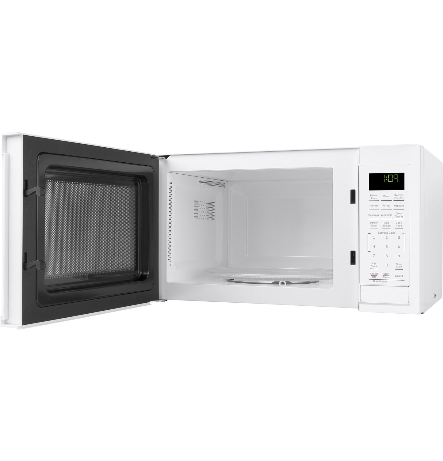 Ge Appliances GCST09N1WWW Ge® 0.9 Cu. Ft. Capacity Countertop Microwave Oven