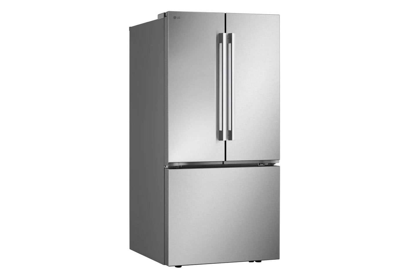 Lg LF25H6200S 25 Cu.Ft. 3-Door French Door Refrigerator With New Hybrid Handle Design