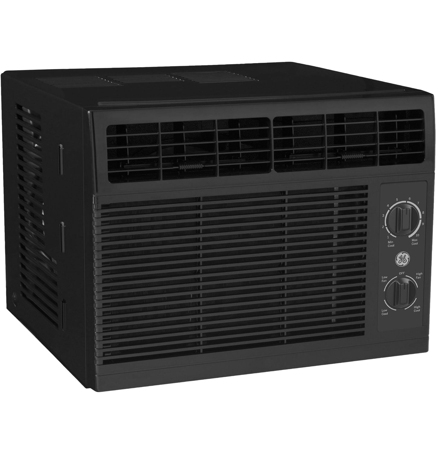 Ge Appliances AHED05AC Ge® 5,000 Btu Mechanical Window Air Conditioner For Small Rooms Up To 150 Sq Ft., Black