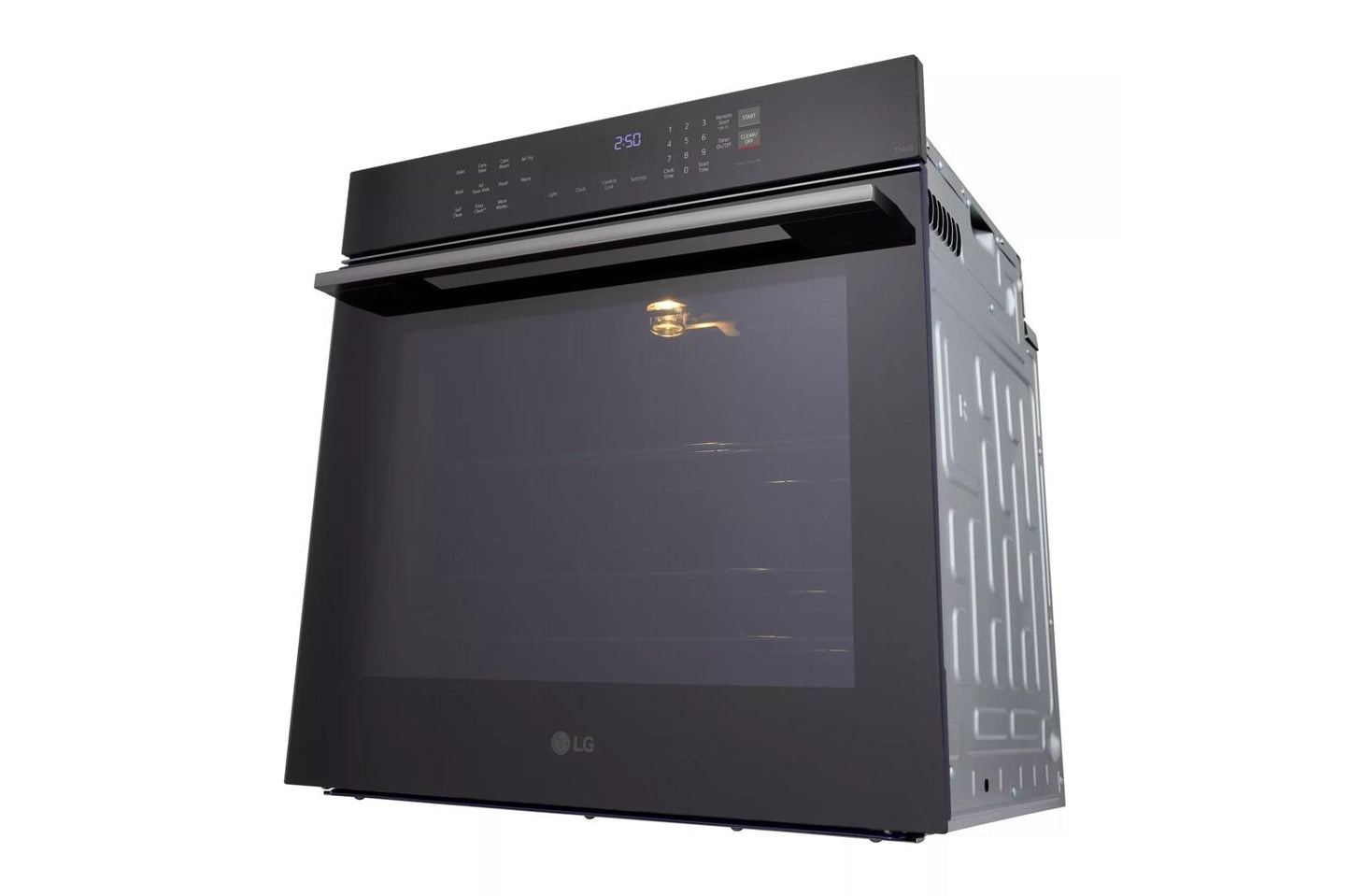 Lg WSED3023B 3.0 Cu. Ft. Smart Compact Wall Oven With True Convection And Air Fry