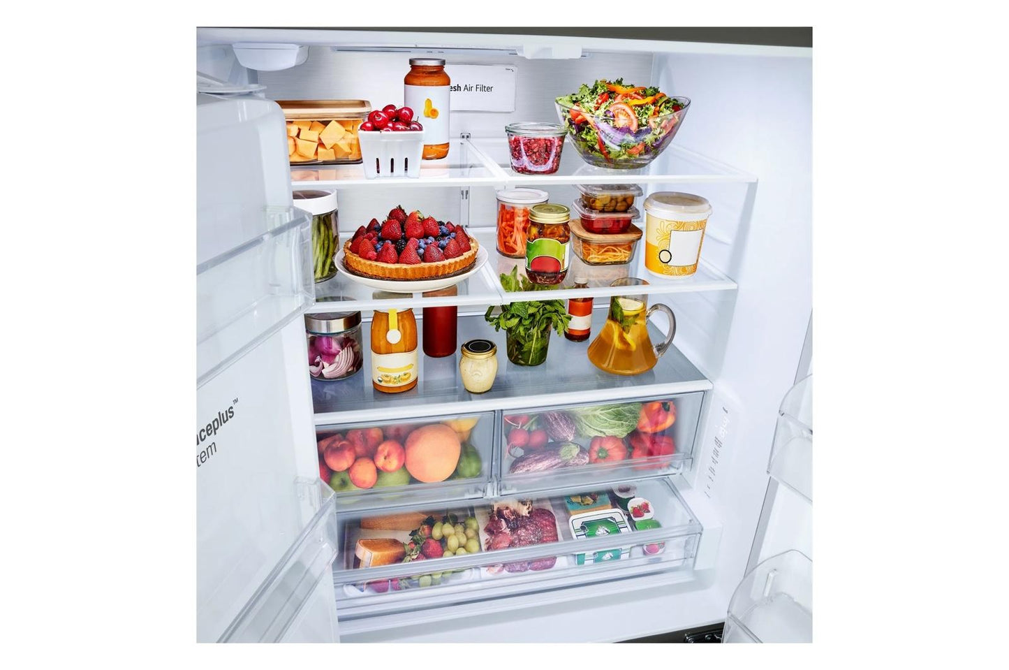 Lg LF24Z6530S Lg Counter-Depth Max&#8482; With Zero Clearance&#8482; 3-Door French Door Refrigerator With Thin Door Design