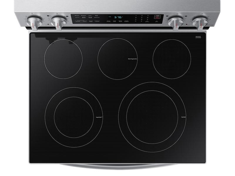 Samsung NE63D6511SR 6.3 Cu. Ft. Smart Freestanding Energy Star® Certified Electric Range With Air Fry In Stainless Steel