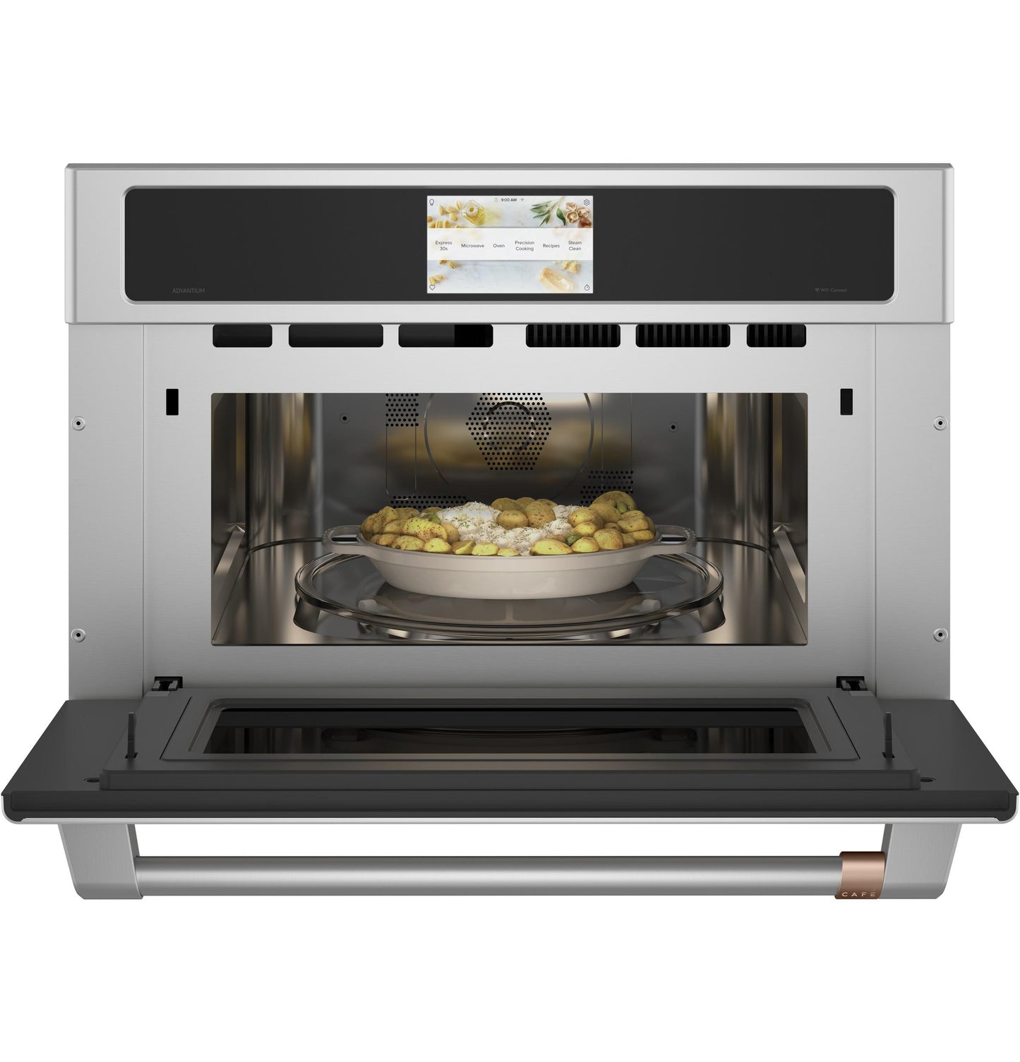 Cafe CSB923P2VS1 Café&#8482; 30" Smart Five In One Wall Oven With 240V Advantium® Technology