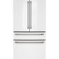 Cafe CJE23DP4WW2 Café™ Energy Star® 23.2 Cu. Ft. Smart Counter-Depth 4-Door French-Door Refrigerator With Dual-Dispense Autofill Pitcher