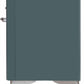 Ilve UM09FDNS3BGC Majestic Ii 36 Inch Dual Fuel Natural Gas Freestanding Range In Blue Grey With Chrome Trim