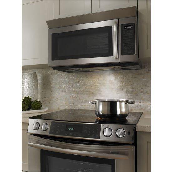 Jennair JMV9186WB Over-The-Range Microwave Oven With Convection, 30"