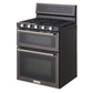 Kitchenaid KFGS530ESS 30-Inch 5 Burner Gas Convection Range With Warming Drawer - Stainless Steel