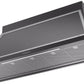 Ilve UANB60BKC Nostalgie 60 Inch Glossy Black Wall Mount Range Hood