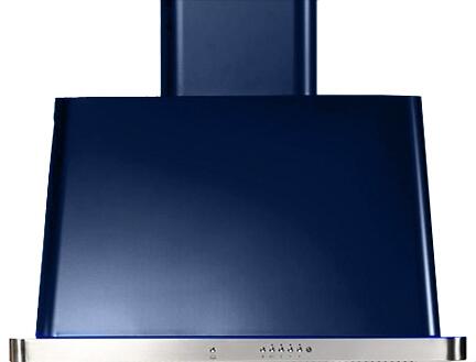 Ilve UAM76MB Majestic 30 Inch Blue Wall Mount Range Hood