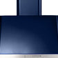 Ilve UAM76MB Majestic 30 Inch Blue Wall Mount Range Hood