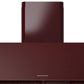 Ilve UAG48BU Nostalgie 48 Inch Burgundy Wall Mount Range Hood