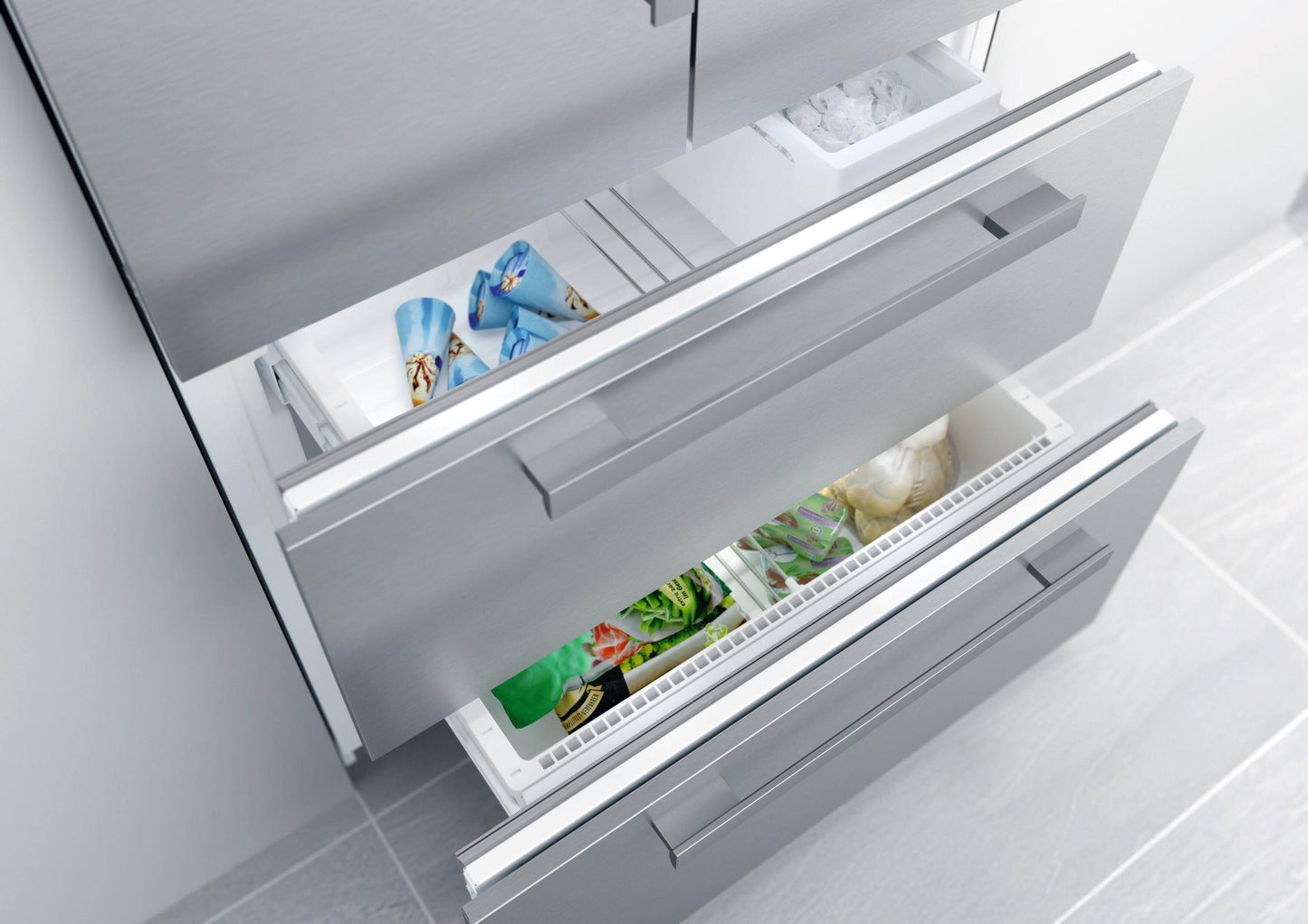 Miele KFN 9859 IDE Kfn 9859 Ide - Perfectcool Fridge-Freezer Maximum Convenience Thanks To Generous Large Capacity And Ice Maker.