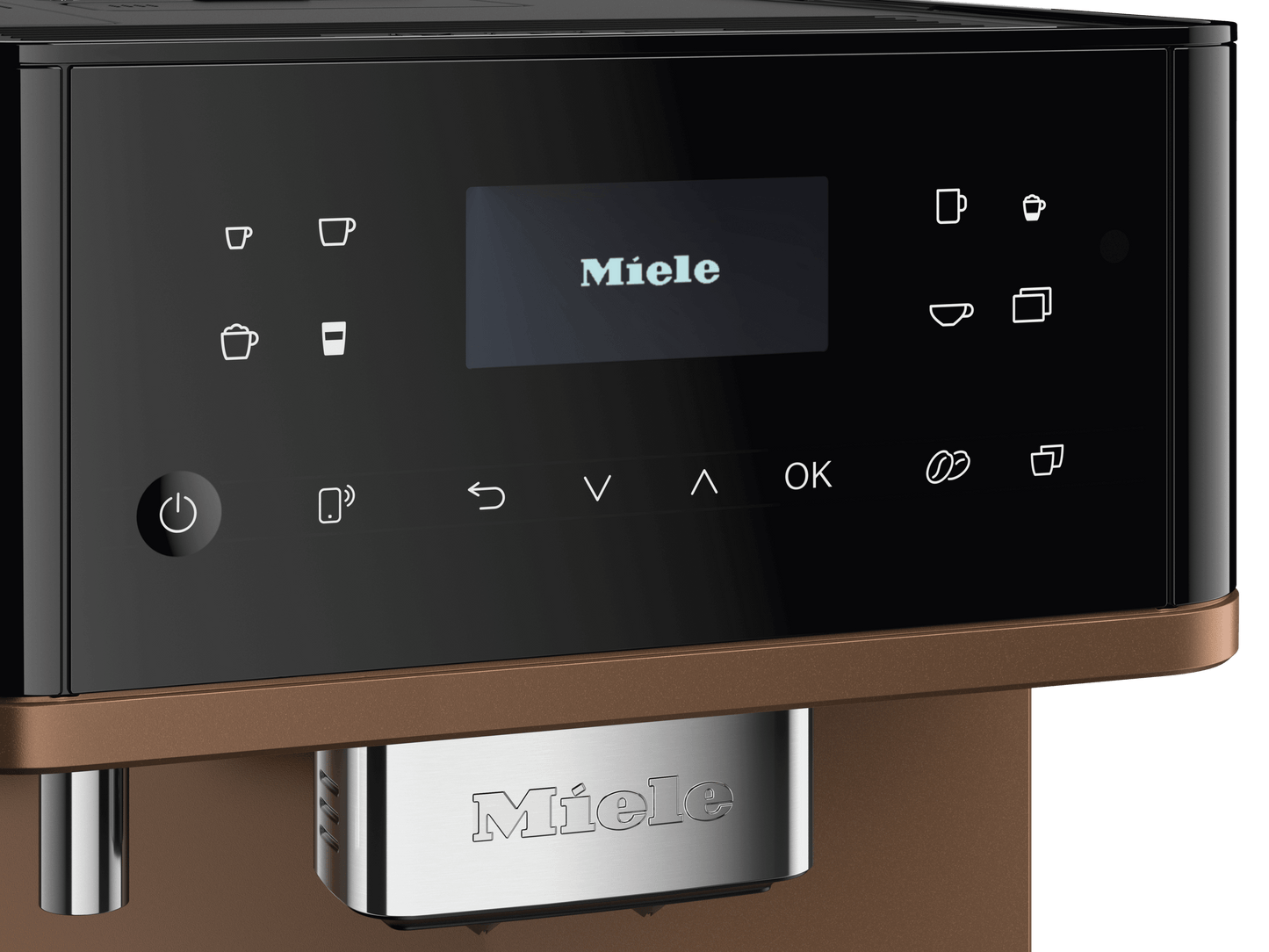 Miele CM6360OBB Cm 6360 Milkperfection - Countertop Coffee Machine With Wifi Conn@Ct, High-Quality Milk Container, And Many Specialty Coffees.