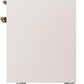 Ilve UPD40FNMPAWBLP Nostalgie Ii 40 Inch Dual Fuel Liquid Propane Freestanding Range In Antique White With Bronze Trim