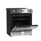 Danby DRRM300BSS Danby 30 Slide In Smooth Top Electric Range With Knob Controls In Stainless Steel