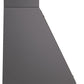 Ilve UANB36MGG Nostalgie 36 Inch Matte Graphite Wall Mount Range Hood