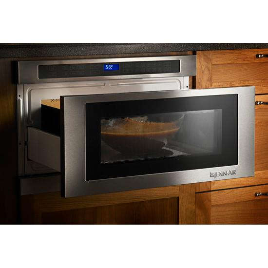 Jennair JMD2124WS Under Counter Microwave Oven With Drawer Design, 24"