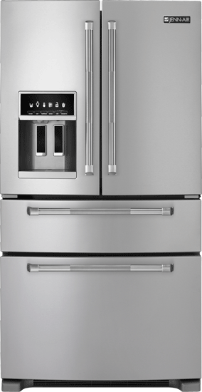 Jennair JFX2597AEP Standard-Depth French Door Refrigerator With External Dispenser, 69"(H)