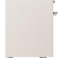 Ilve UPD40FNMPAWC Nostalgie Ii 40 Inch Dual Fuel Natural Gas Freestanding Range In Antique White With Chrome Trim