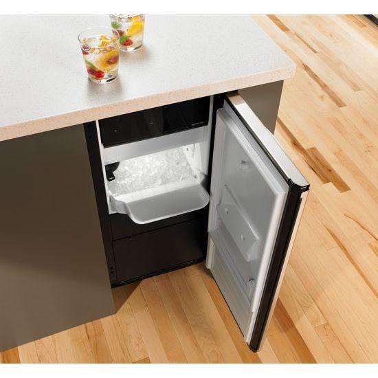 Jennair JIM159XYRS Jenn-Air® Euro-Style 15? Under Counter Ice Machine With Factory Installed Drain Pump - Stainless Steel