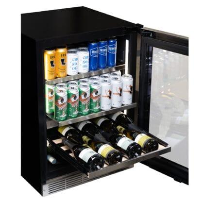 Silhouette SPRWBC052D3SS Silhouette Pro Gen 3 - 24" Built-In Wine And Beverage Center In Stainless Steel