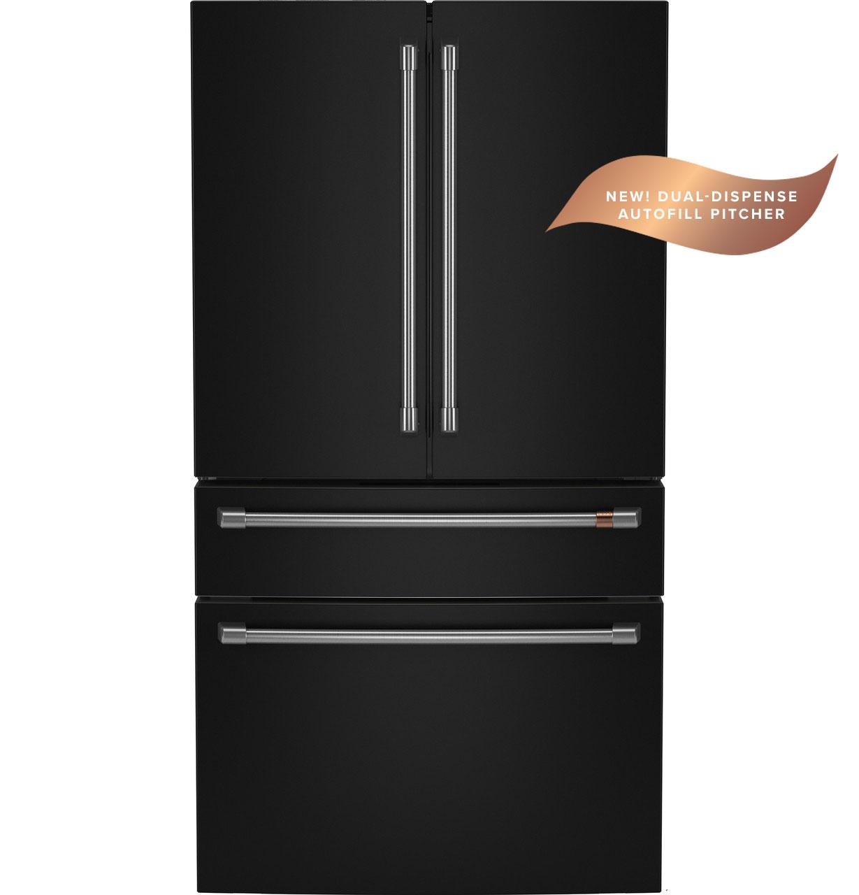 Cafe CJE23DP3WD1 Café™ Energy Star® 23.2 Cu. Ft. Smart Counter-Depth 4-Door French-Door Refrigerator With Dual-Dispense Autofill Pitcher