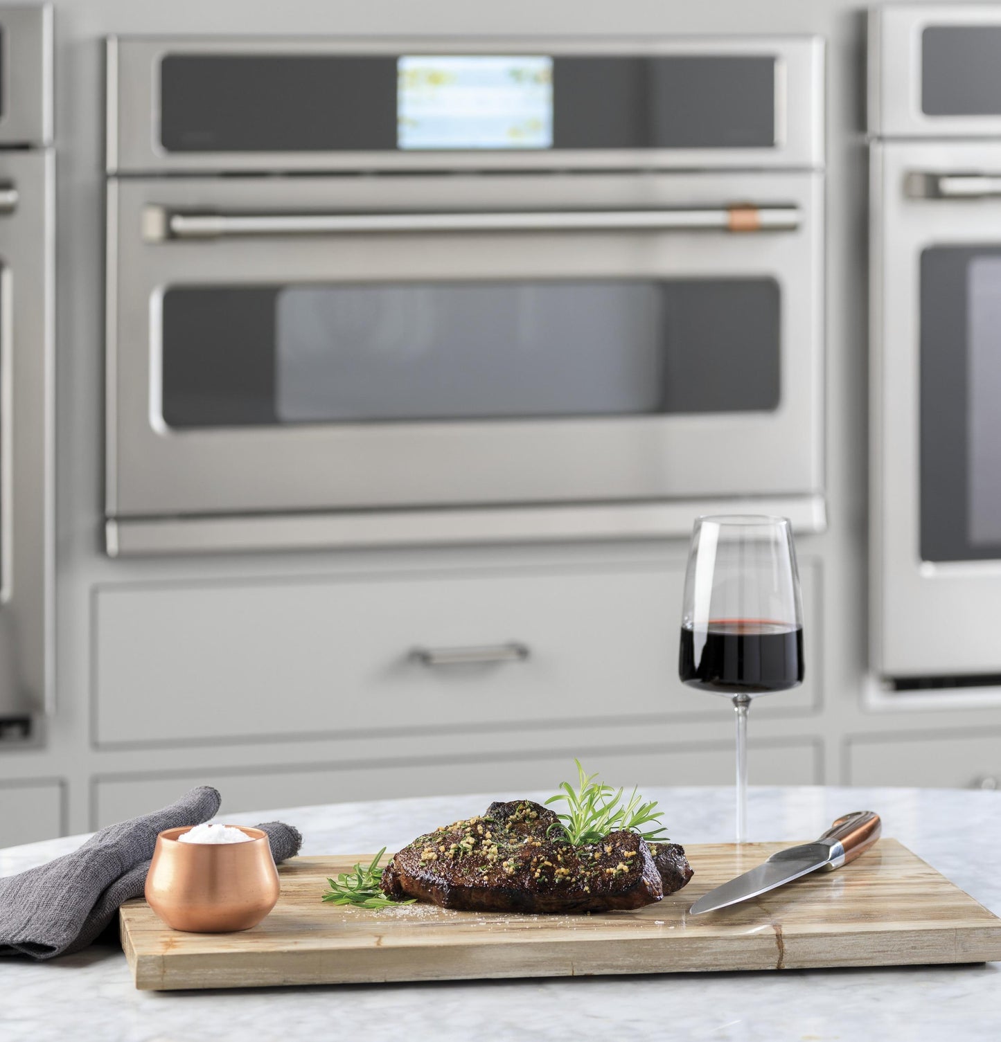 Cafe CSB923P2VS1 Café&#8482; 30" Smart Five In One Wall Oven With 240V Advantium® Technology