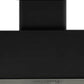 Ilve UAM100BK Majestic 40 Inch Glossy Black Wall Mount Range Hood