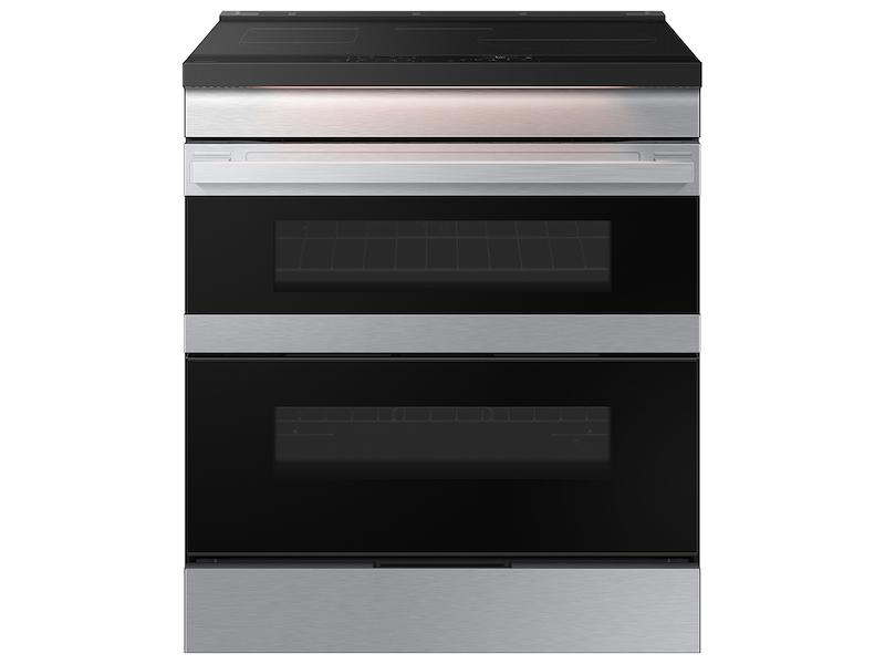 Samsung NSI6DG9550SR Bespoke Smart Slide-In Induction Range 6.3 Cu. Ft. With Flex Duo&#8482; & Ambient Edge Lighting&#8482; In Stainless Steel