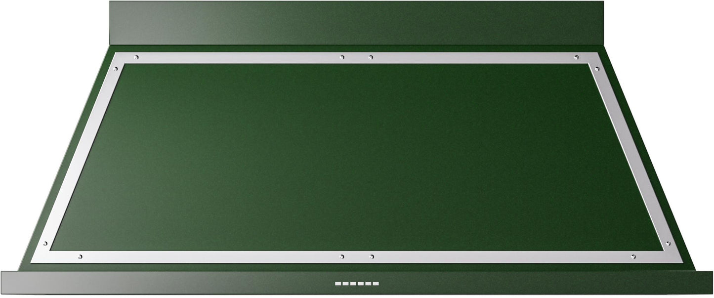 Ilve UANB60EGC Ilve Uanb60Egc Nostalgie 60" Hood In Emerald Green With Chrome Trim