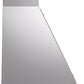 Ilve UANB60SSC Nostalgie 60 Inch Stainless Steel Wall Mount  Range Hood