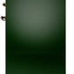 Ilve UPI304NMPEGB Nostalgie Ii 30 Inch Electric Freestanding Range In Emerald Green With Bronze Trim