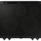 Samsung NSE6DG8502MT Bespoke 6.3 Cu. Ft. Smart Slide-In Energy Star® Certified Electric Range With Air Fry In Matte Black Steel