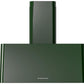 Ilve UAG30EG Nostalgie 30 Inch Emerald Green Wall Mount Range Hood