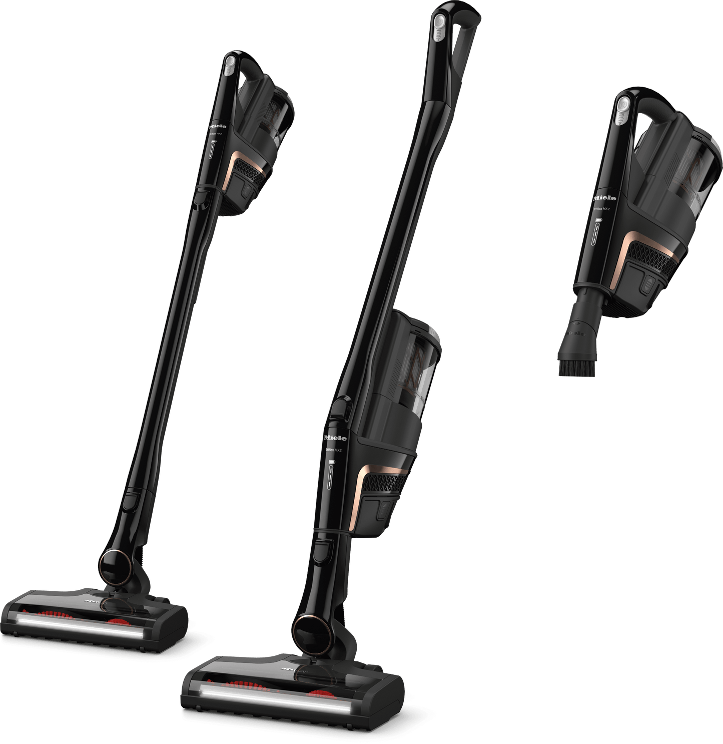 Miele TRIFLEX HX2 RUNNER OBSIDIAN BLACK Triflex Hx2 Runner - Cordless Stick Vacuum Cleaner Consistently High Suction Power Up To 60+60 Min Runtime Automatic Floor Detection