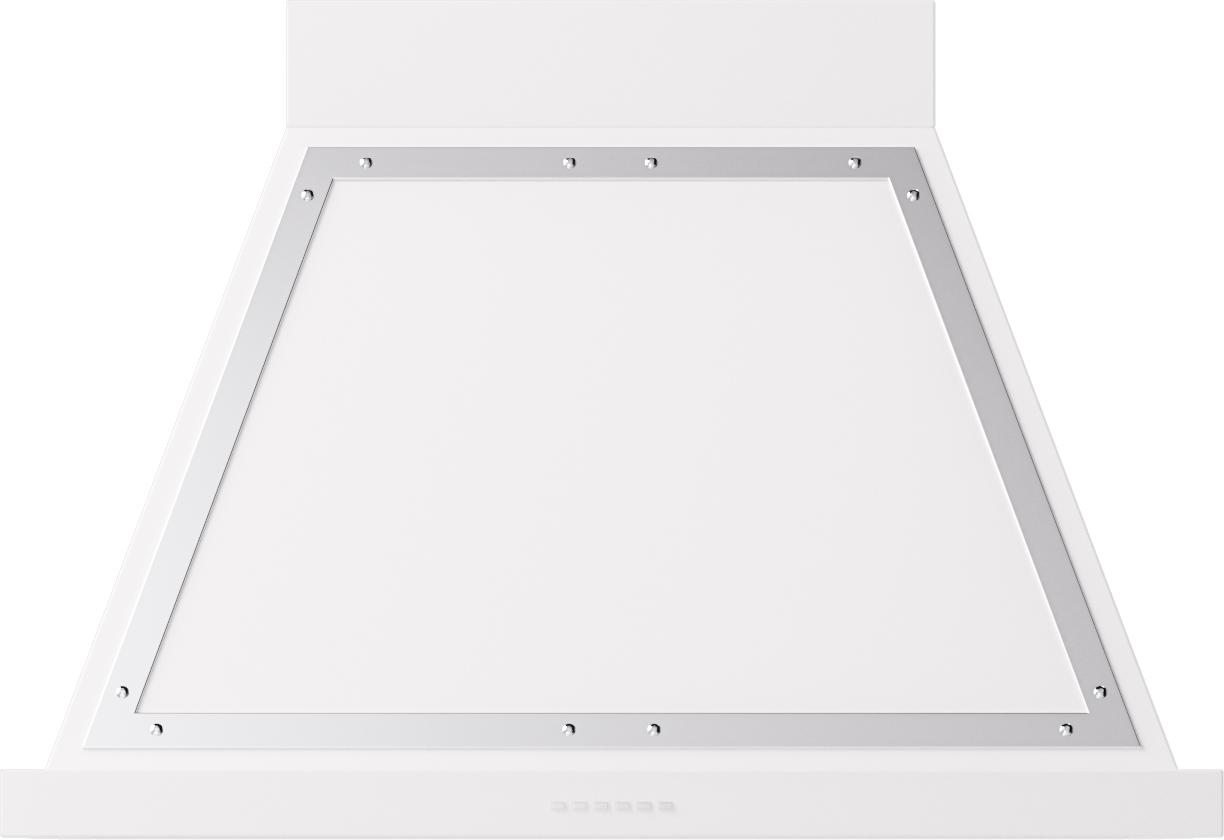 Ilve UANB36WHC Ilve Uanb36Whc Nostalgie 36" Hood In White With Chrome Trim