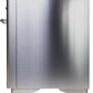 Ilve UM12FDNS3SSCLP Majestic Ii 48 Inch Dual Fuel Liquid Propane Freestanding Range In Stainless Steel With Chrome Trim