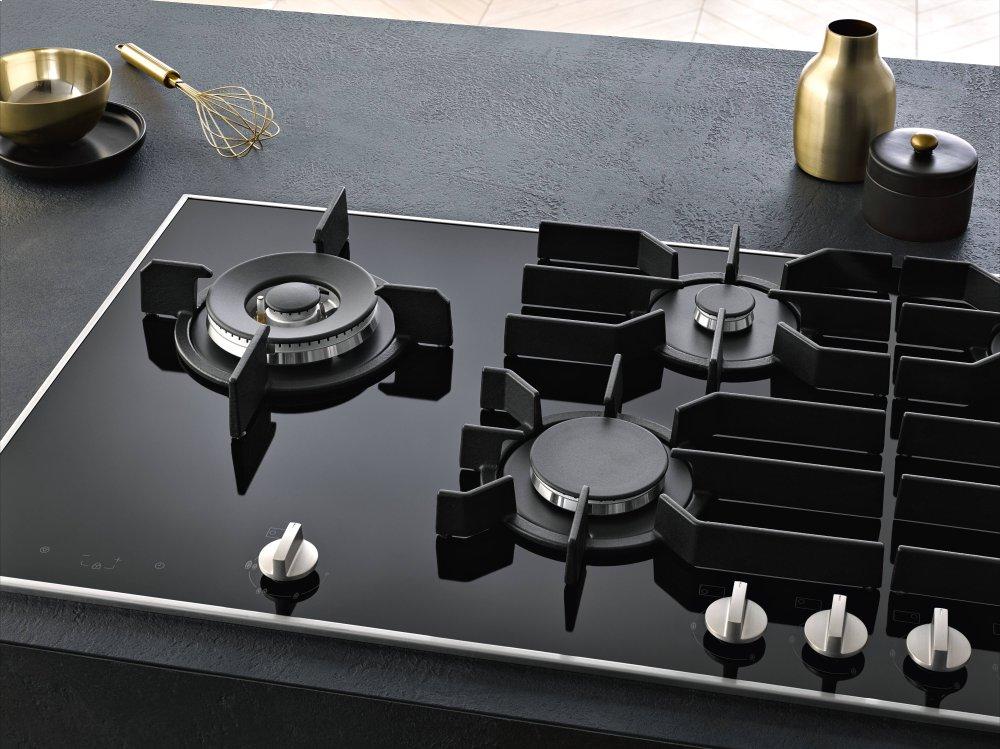 Miele KM30541G Km3054-1 G Usa Edst 120/60 - Gas Cooktop With Electronic Functions For Maximum Safety And User Convenience.