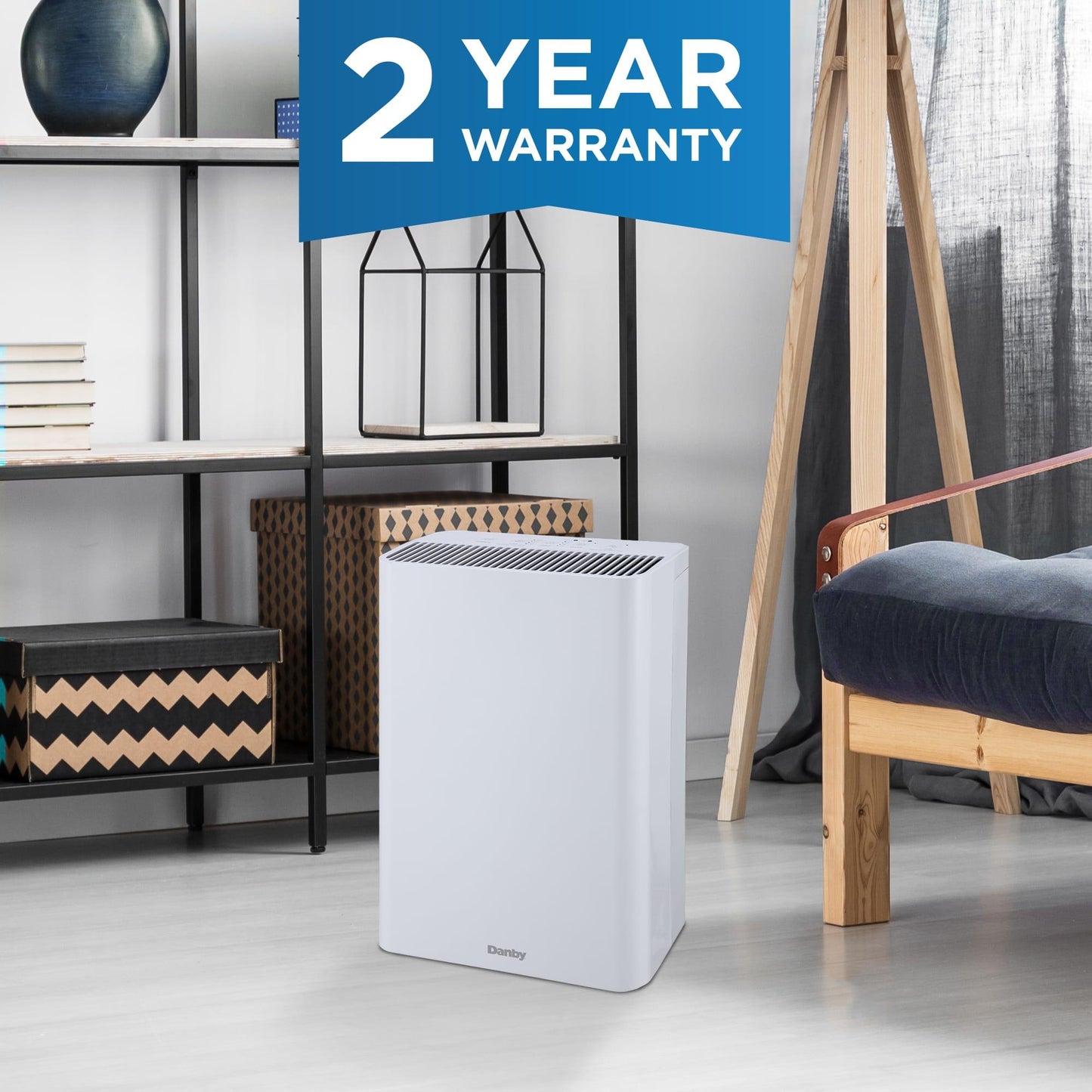 Danby DAP152BAWI Danby Air Purifier Up To 210 Sq. Ft. In White